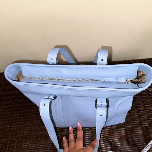 Blue Coach Tote Hampton Blue - Picture 2 of 6